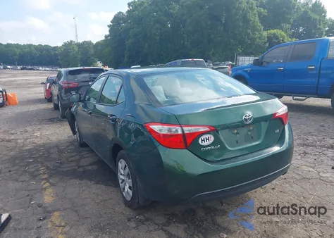 2016 Toyota Corolla Le из США, поврежденный, VIN 2T1BURHE5GC575454